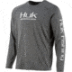 HUK Performance Fishing Pursuit Vented Long Sleeve Tee - Mens, Iron, Large, H1200150-010-L