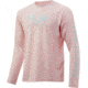 HUK Performance Fishing Pursuit Vented Long Sleeve Tee - Mens, Seashell Pink, 2XL, H1200150-682-XXL