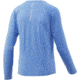 HUK Performance Fishing Pursuit Vented Long Sleeve Tee - Youth, Carolina Blue, Medium, H7120016-420-YM