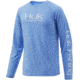 HUK Performance Fishing Pursuit Vented Long Sleeve Tee - Youth, Carolina Blue, Medium, H7120016-420-YM