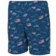 HUK Performance Fishing Pursuit Volley Fish And Flags Shorts - Youth, Set Sail, YS, H7200012-489-YS