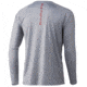 HUK Performance Fishing Reflection Pursuit Long-Sleeve Shirt - Men's, Medium, Overcast Grey, H1200462-032-M