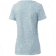 HUK Performance Fishing Script V-Neck Tee - Womens, Seafoam, Extra Large, H6100039-350-XL