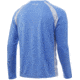 HUK Performance Fishing Strike Solid Long Sleeve Tee - Mens, Carolina Blue, Small, H1200197-420-S