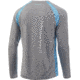 HUK Performance Fishing Strike Solid Long Sleeve Tee - Mens, Grey, Small, H1200197-020-S