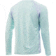 HUK Performance Fishing Strike Solid Long Sleeve Tee - Mens, Seafoam, Small, H1200197-350-S