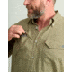 HUK Performance Fishing Tide Point Short Sleeve Shirt - Mens, Overland Trek, Medium, H1500171-319-M