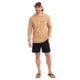 HUK Performance Fishing Trout Wrangle Hoodie Tee - Men's, Marl, Medium, H1000581-201-M