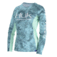 HUK Performance Fishing W Camo Icon LS Tops, Long Sleeve - Womens, Shallows, Large, H6120021-365-L