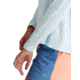HUK Performance Fishing Waypoint Flow Crew Shirt - Womens, Ice Water, M, H6120127-476-M