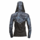 HUK Performance Fishing W Camo Icon Hoodie, Pullover - Womens, Hydro Glacier, Medium, H6120013-098-M