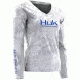 HUK Performance Fishing Womens Kryptek Long Sleeve Icon Shirt, Kryptek Yeti, H1200075YTIXL