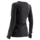 HUK Performance Fishing Womens Logo Long Sleeve Shirt, Black, Medium, H6100011-001-M