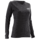 HUK Performance Fishing Womens Logo Long Sleeve Shirt, Black, Medium, H6100011-001-M