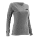 HUK Performance Fishing Womens Logo Long Sleeve Shirt, Grey, Extra Small, H6100011-020-XS