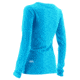 HUK Performance Fishing Womens Logo Long Sleeve Shirt, Tahiti Blue, Extra Large, H6100011-430-XL