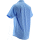 HUK Phenom Short Sleeve Woven Shirt, Carolina Blue, XXXL H1500002CBLXXXL