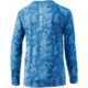HUK Performance Fishing Running Lakes Pursuit L/S Shirt - Kids, Titanium Blue, YL, H7120065-428-YL