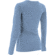 HUK Womens LoPro Performance Long Sleeve, Carolina Blue H1200061CBLM