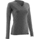 HUK Womens LoPro Performance Long Sleeve, Cool Charcoal Grey H1200061CGYXS