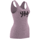 HUK Womens Script Logo Tank, Spring Pink Heather H1000084SPHXS