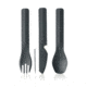 Human Gear GoBites Utensil, Trio with Case, Gray, HG0420