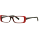 HUMMER Eyegear HU H2010 SEHU 201000 Eyeglass Frames - Red SEHU 2010005545 RD