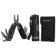 Humvee 9-Bulb LED Flashlight and Pocket Pliers Set, 2-Piece, Black HMV-KC-4BLK
