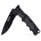 Humvee Recon Serrated Blade with Rear Glass Breaker, Black HMV-KTR-01
