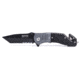 Humvee Recon Serrated Blade with Rear Glass Breaker, Black and Grey HMV-KTR-08