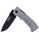 Humvee Recon Steel Blade with Pocket Clip and Spring Assist, Black and Green Grey HMV-KTR-07
