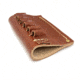 Hunter Company Cartridge Belt Slide, 6 Loop, .38 Caliber, Chestnut Tan, 0638, Chestnut Tan, 638