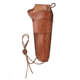 Hunter Company Duke Style Cowboy Single Loop Holster for Large Frame Firearms, 4.625-5.5in Barrels, Right Hand, Chestnut Tan, 1086-40, Chestnut Tan, 1086-40