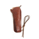 Hunter Company Embossed Cowboy Texas Jockstrap Holster for Single Action Firearms, .22 Caliber, 8-9in Barrels, Right Hand, Chestnut Tan, 1085-67, Chestnut Tan, 1085-67