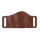 Hunter Company Leather Belt Slide Holster, S&amp;W M&amp;P, Ruger Sr9, SR40, P93, P94, P95, Similar Semi Auto Frames, Chestnut Tan, Medium, Chestnut Tan, 1504