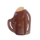 Hunter Company Pro-Hide 3 Slot Pancake Holster, Glock 17/22, Right Hand, Chestnut Tan, Chestnut Tan, 2800-5