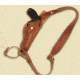 Hunter Company Sportsman Bandoleer Holster, Size 5, Chestnut Tan, 068-300-5