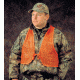 Hunters Specialties Adult Mesh Safety Vest Orange 02006
