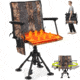 Huntsen Hunting Chair 360deg Silent Swivel for Blinds with Heat, HT001790