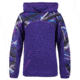Huntworth 2-Tone Fleece 1/4 Zip Pullover Hoodie - Girls, Violet / Ultraviolet, Medium, E-904-YG-VT/UV-M