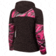 Huntworth Camo Anti-Pill Fleece Hooded Jacket - Womens, Black / Passion, Small, E-963-W-31PA/BK-S