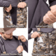 Huntworth Elkins Mid Weight Windproof Soft Shell Bib Overalls - Mens, Disruption, Medium, E-9610-DC-M