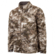 Huntworth Elkins Mid Weight Windproof Soft Shell Jacket Grid Fleece Interior - Mens, Tarnen, Large, E-9501-TRN-L