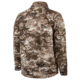 Huntworth Elkins Mid Weight Windproof Soft Shell Jacket Grid Fleece Interior - Mens, Tarnen, Large, E-9501-TRN-L