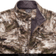 Huntworth Elkins Mid Weight Windproof Soft Shell Jacket Grid Fleece Interior - Mens, Tarnen, Large, E-9501-TRN-L