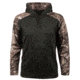 Huntworth Heather Performance Fleece Hoodie - Mens, Heather Spruce and Hiddn, X-Large, E-9137-SP/HDN-XL