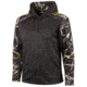 Huntworth Hunting Performance Fleece Mens Hoodie, Heather Black/Huntworth Kinetic, Extra Large E-9137-HK/KN-XL
