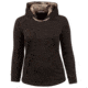 Huntworth Ladies Knit Jersey Hoodie Heather - Womens, Heather Gray / Hiddn, Extra Large, E-9387-W-HG/HDN-XL