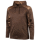 Huntworth Lifestyle Performance Fleece Hoodie - Mens, Brown/Marshland, 2XL E-924-BN/WF-2XL