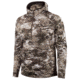Huntworth Shelton Performance 1/2 Zip Hoodie with Facemask Unlined - Mens, Tarnen, Medium, E-9373-TRN-M